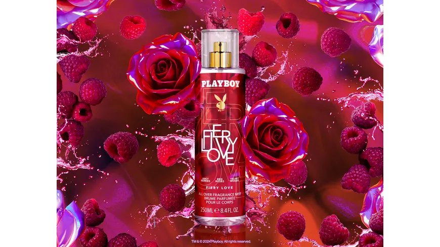 PLAYBOY Fiery Love All Over Fragrance Mist 250 ml