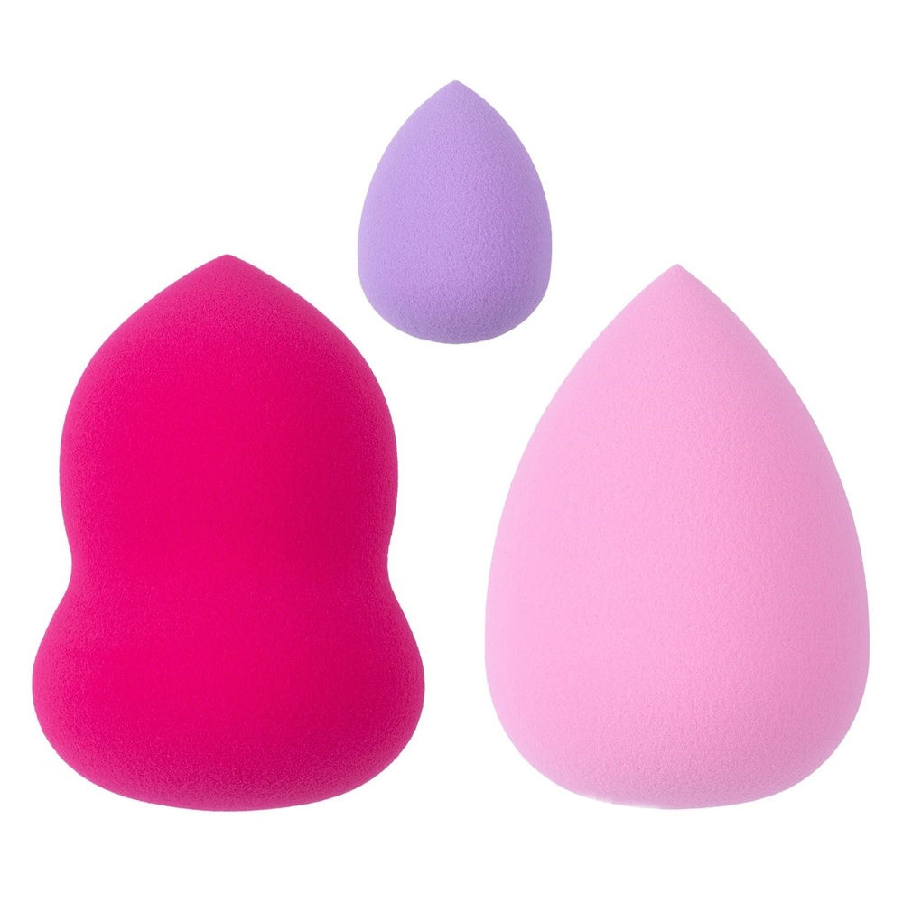 Brushworks Set 3 Eponges Blender HD Accessoire de maquillage