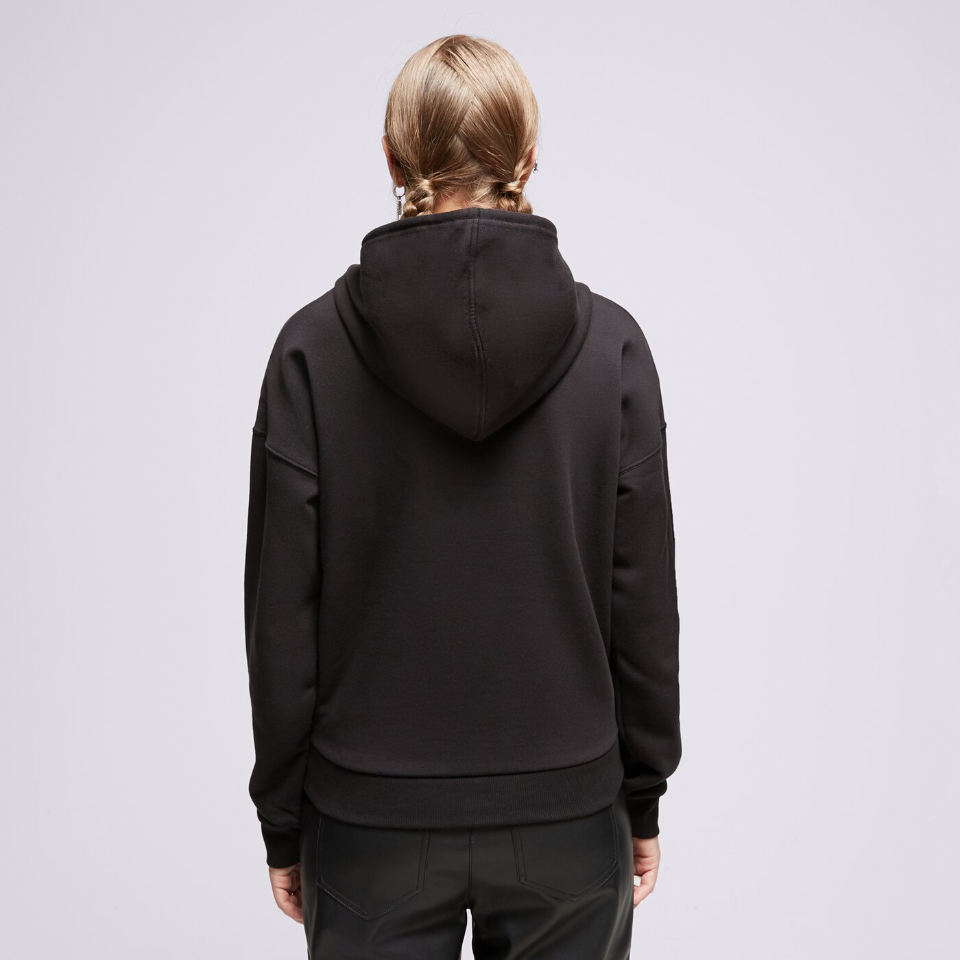 REEBOK SWEATSHIRT RI FLEECE HOODY Schwarz