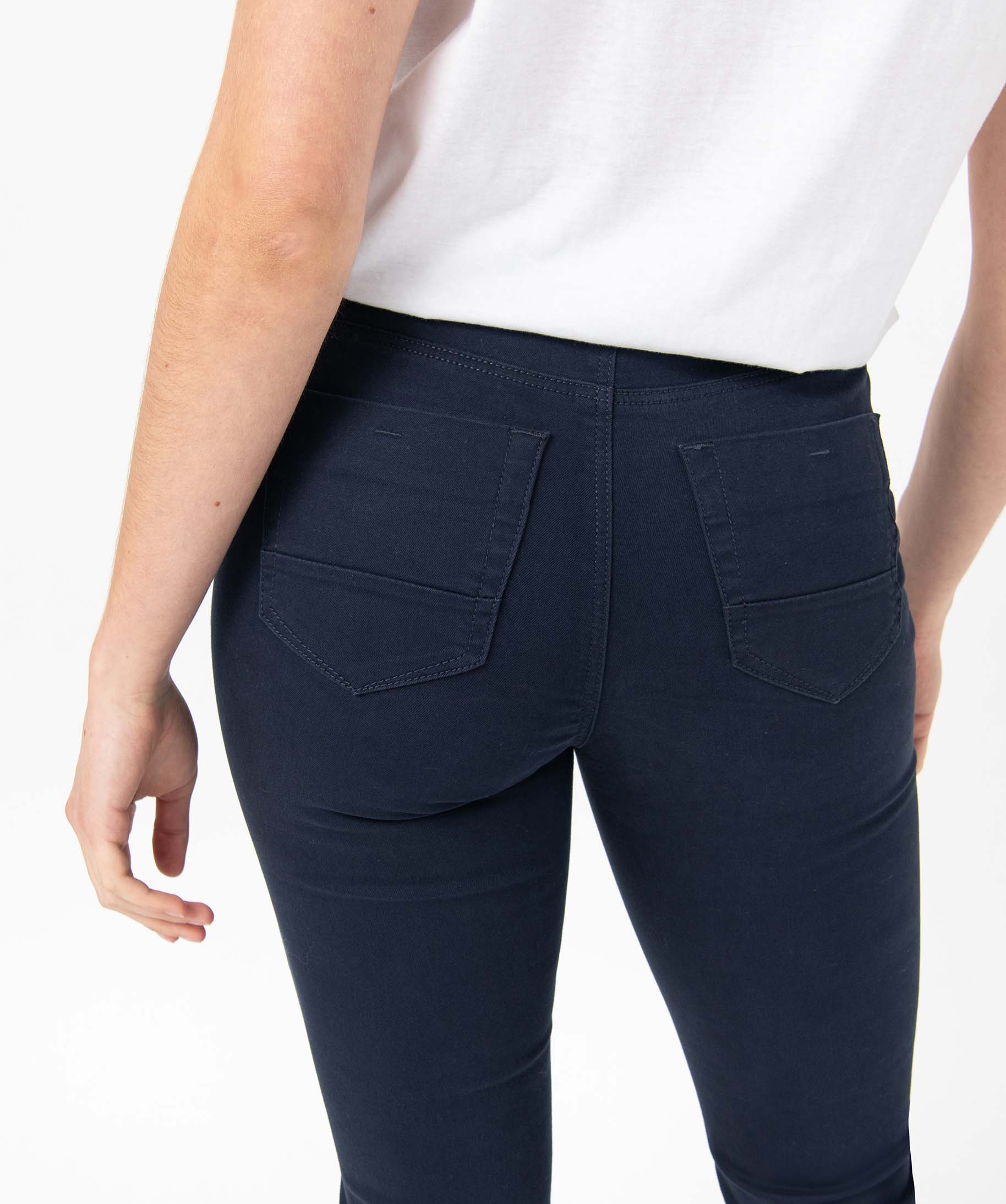 Pantalon femme coupe Slim - L26 marine | GEMO