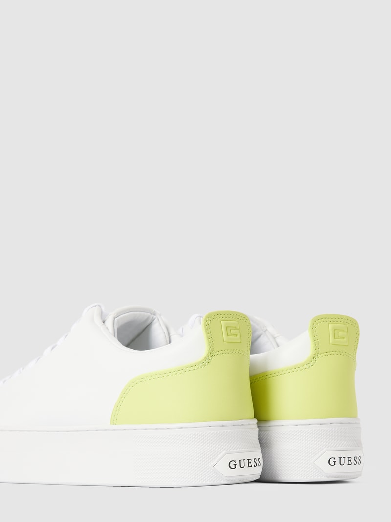 Sneaker mit Label-Details Modell 'GIAAS' in weiß
