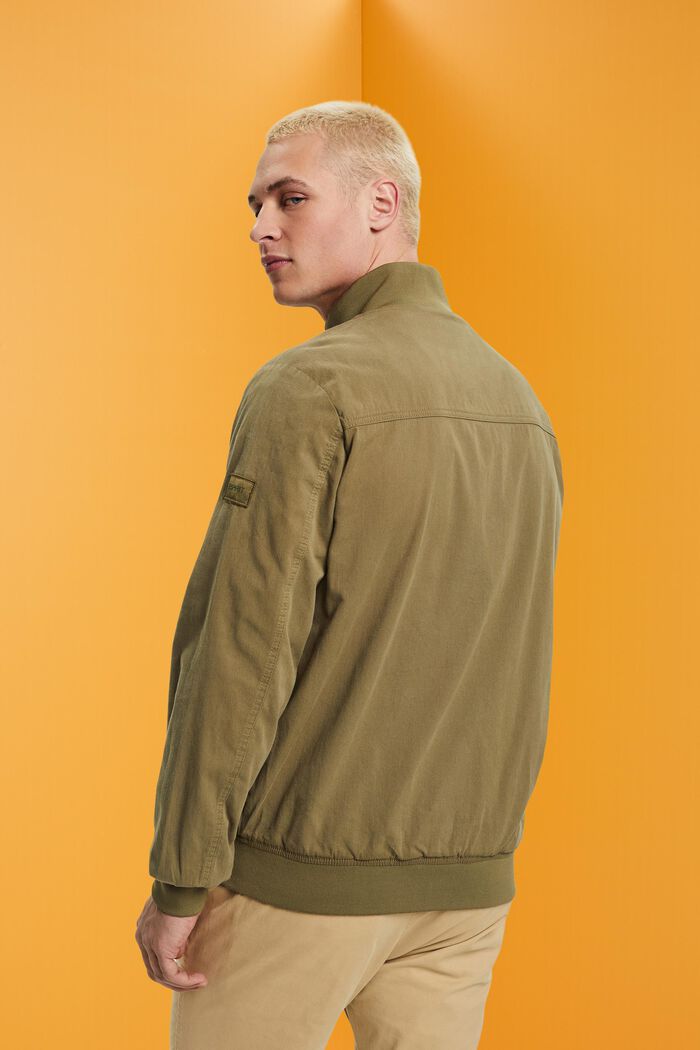Bomberjacke mit Stehkragen