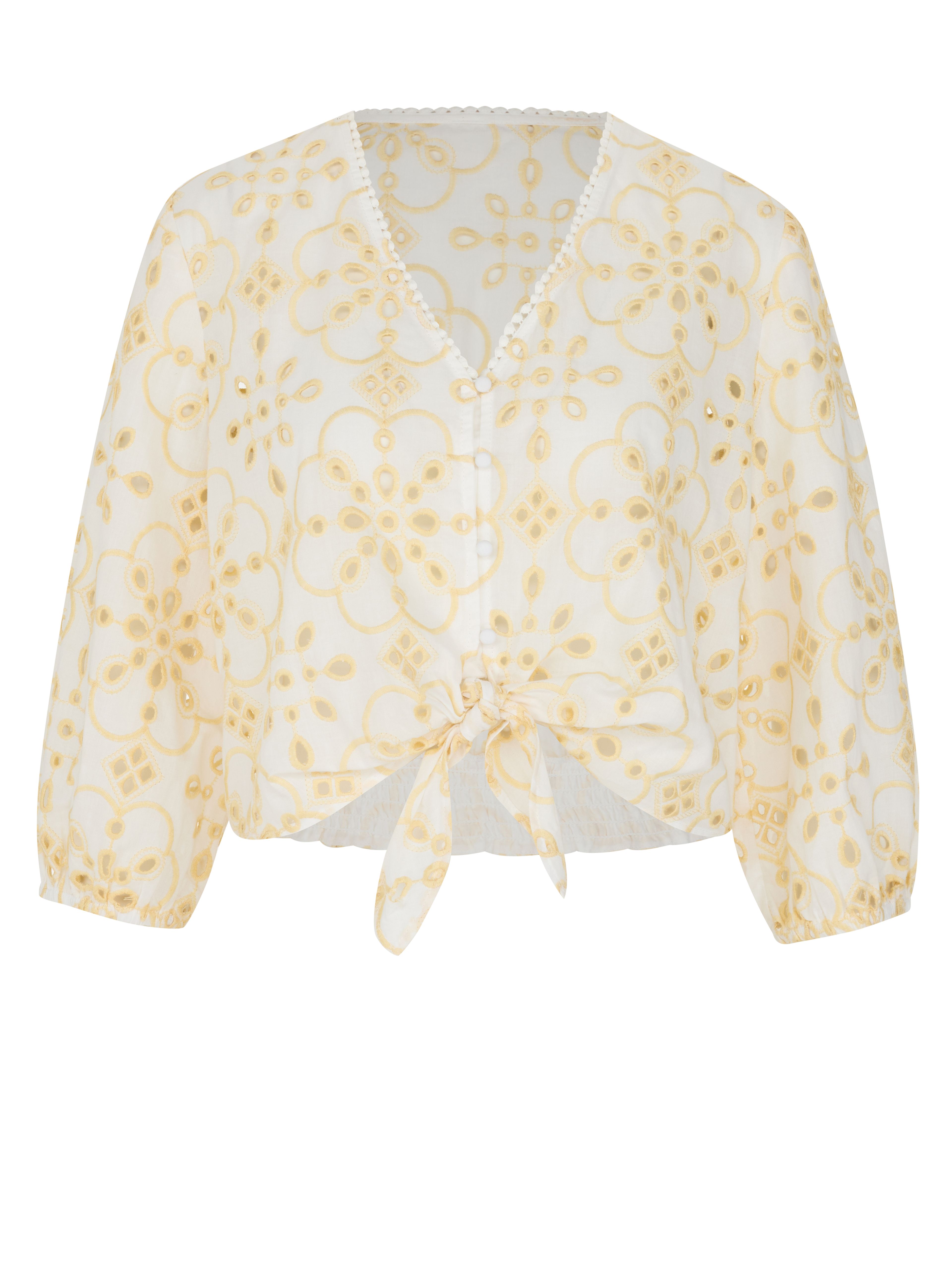 Gelbe Damen-Bluse ORSAY