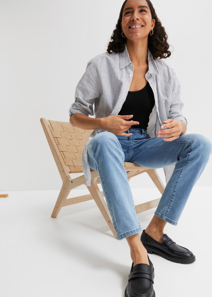 Stretch-Jeans, Straight