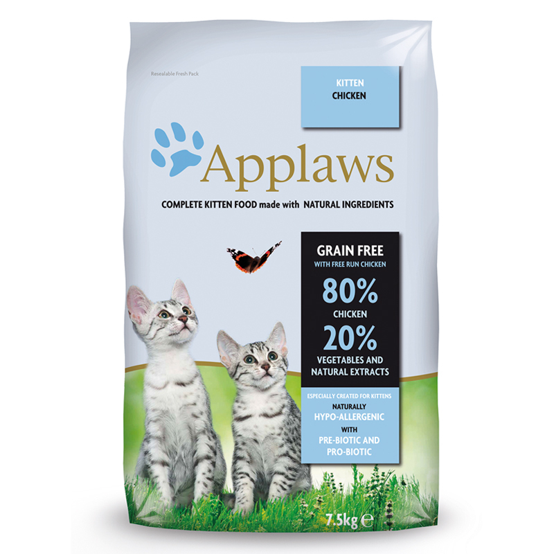Applaws Trockenfutter Applaws Kitten Huhn 7,5 kg