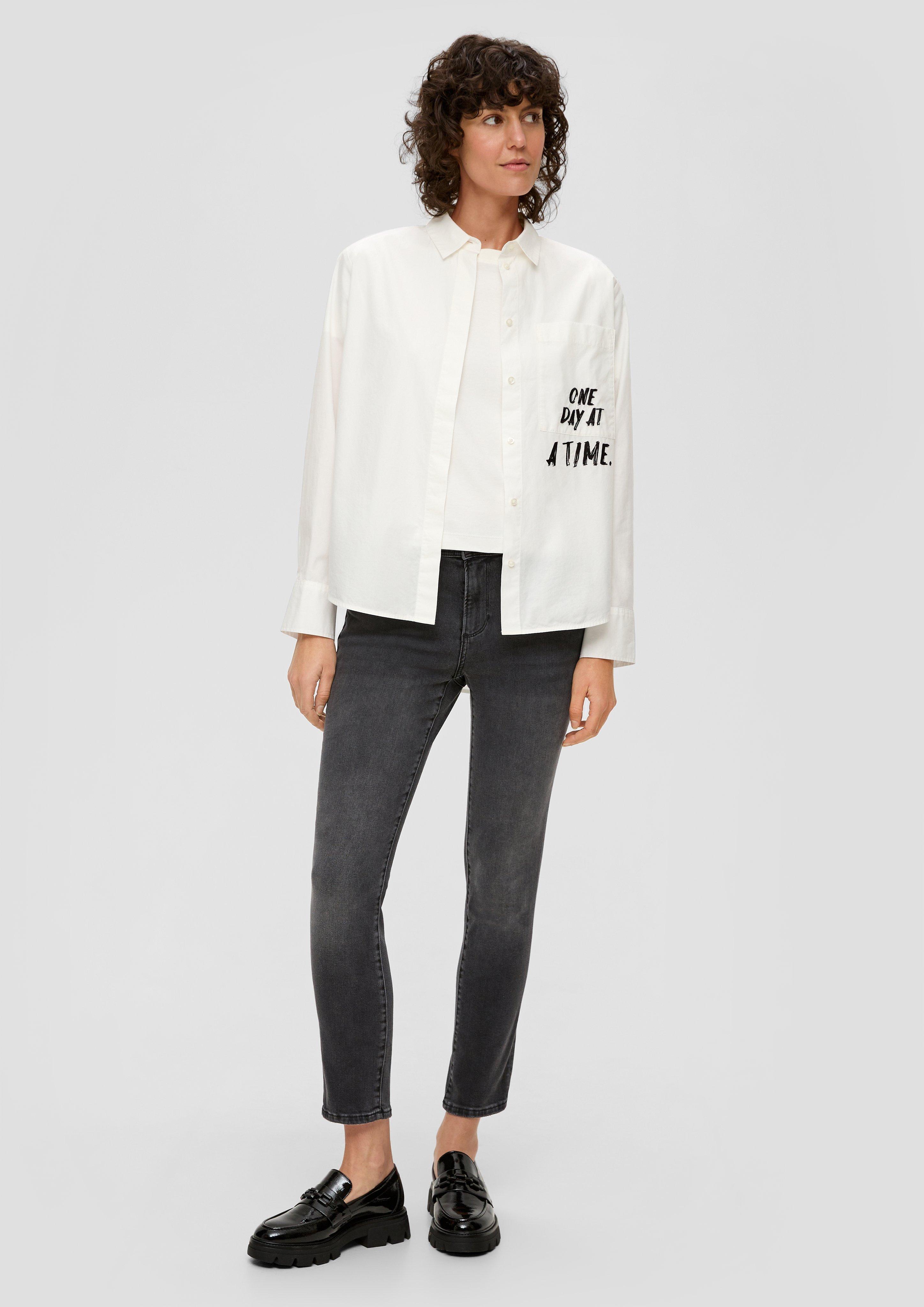 Cropped-Jeans / Slim Fit / Mid Rise / Slim Leg  2120751-97Z6