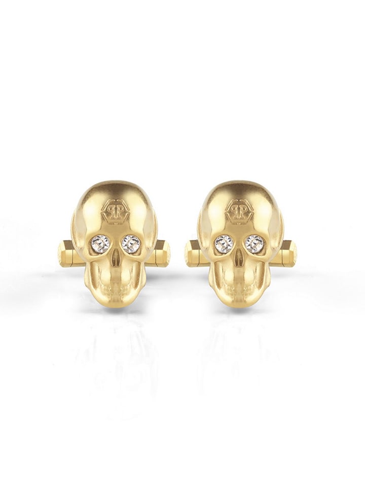 Philipp Plein Manschettenknöpfe in Gold günstig kaufen onesize