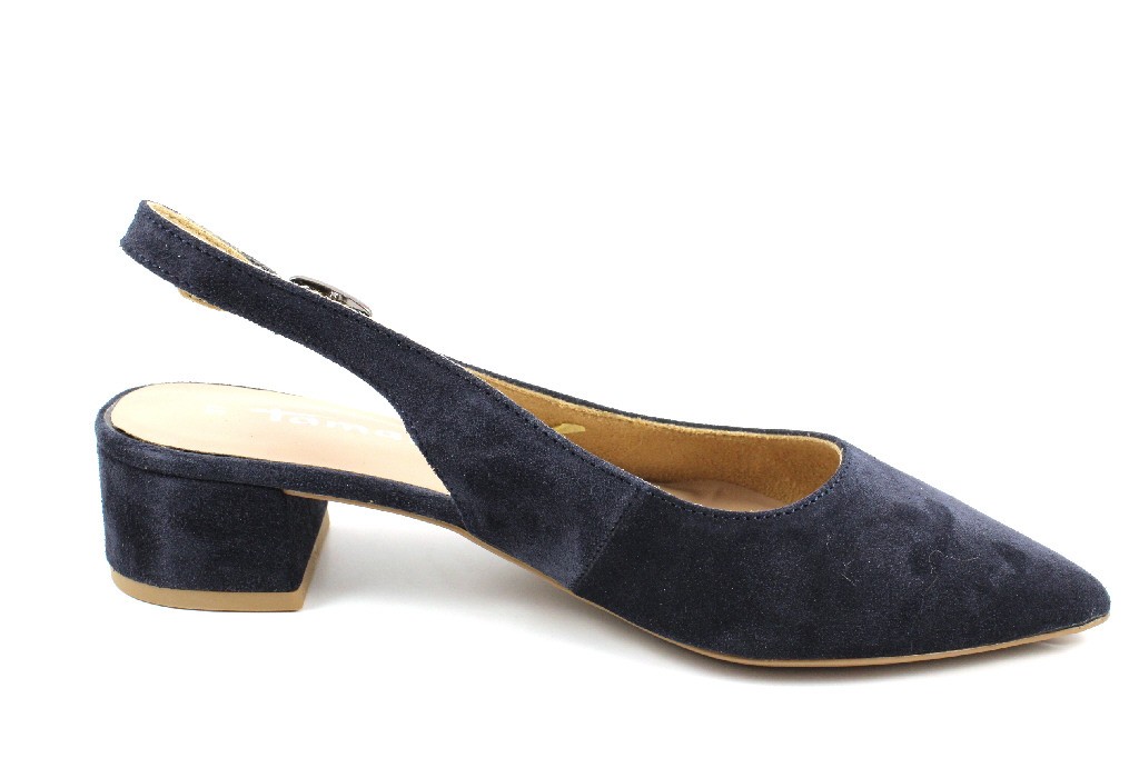 TAMARIS Sling-Pumps blau
