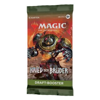 Magic the Gathering: Krieg der Brüder Draft Booster (1) (DE)