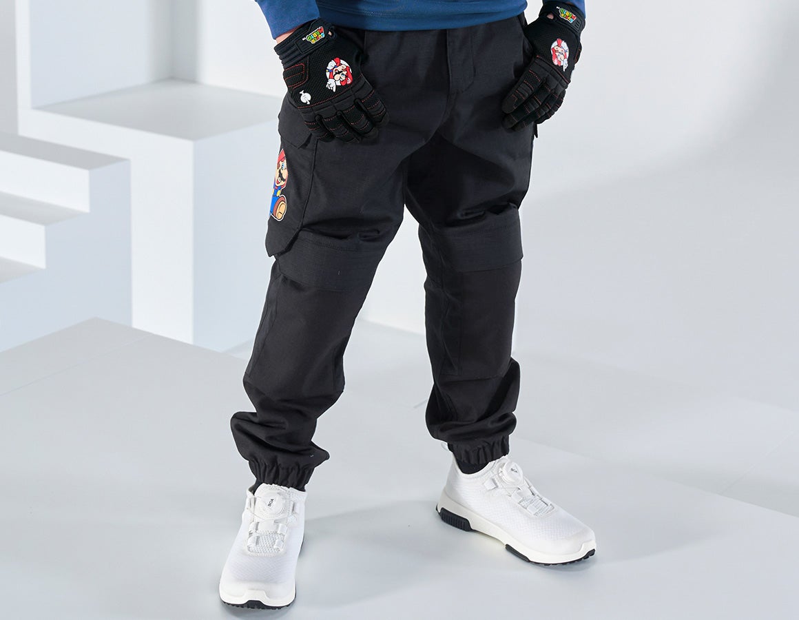 Super Mario Cargohose, Kinder