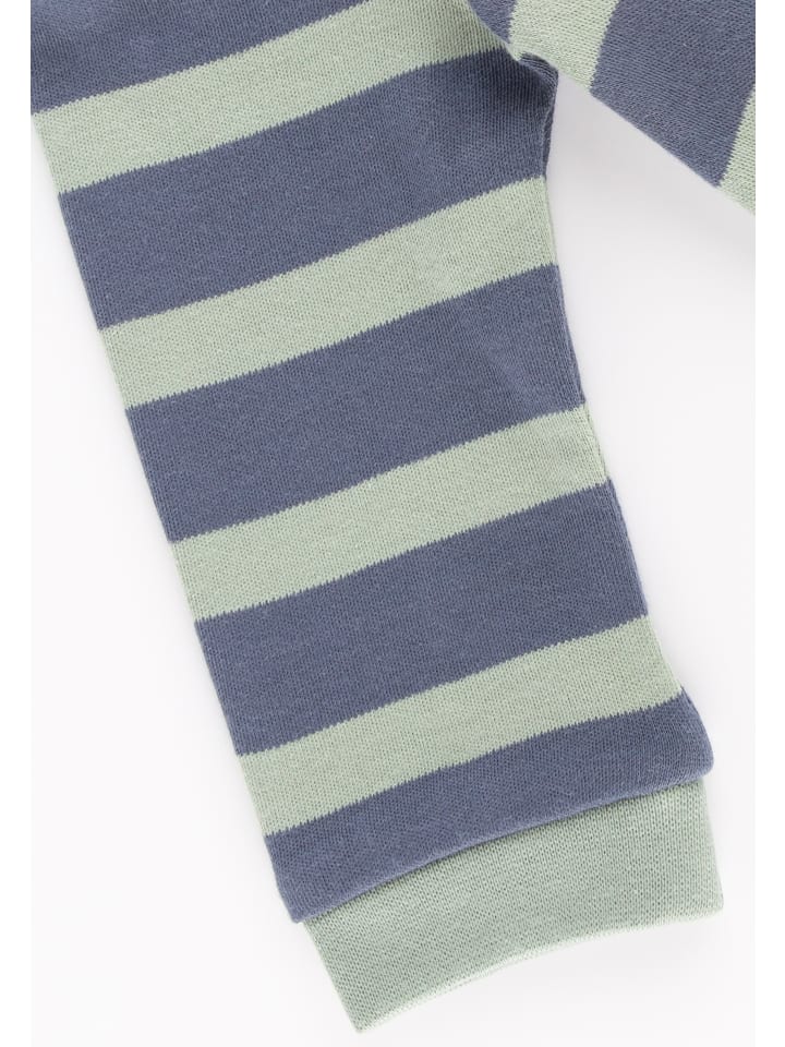 Sigikid Overall Baby Nachtwäsche in grün/blau günstig kaufen