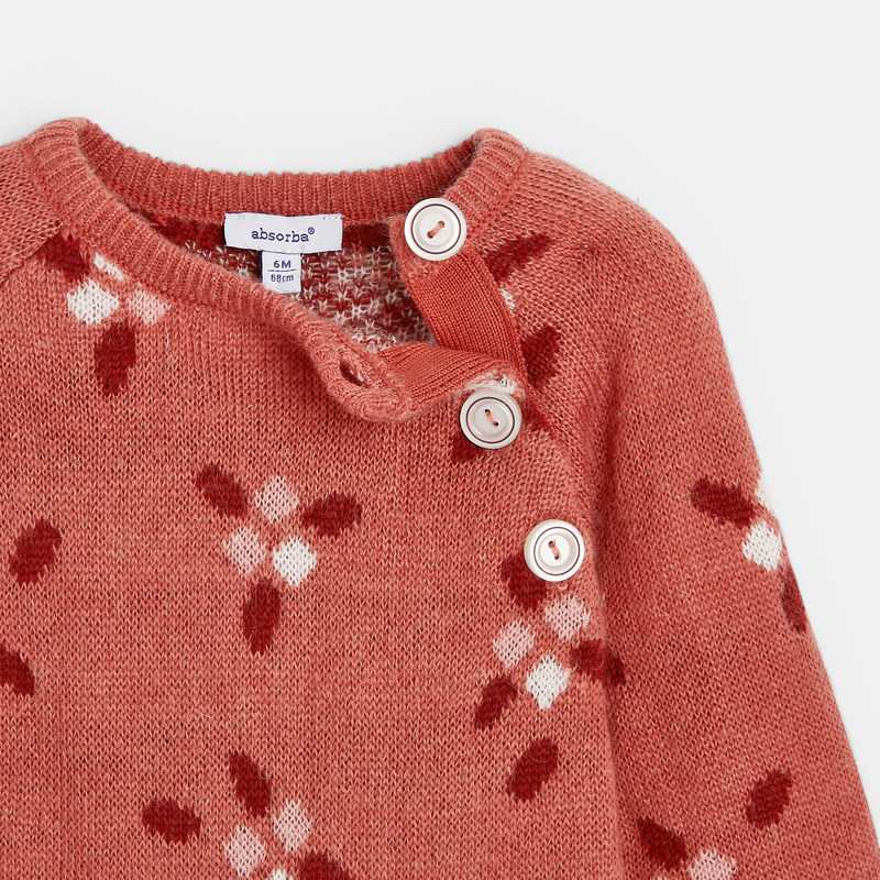 Robe pull bébé fille