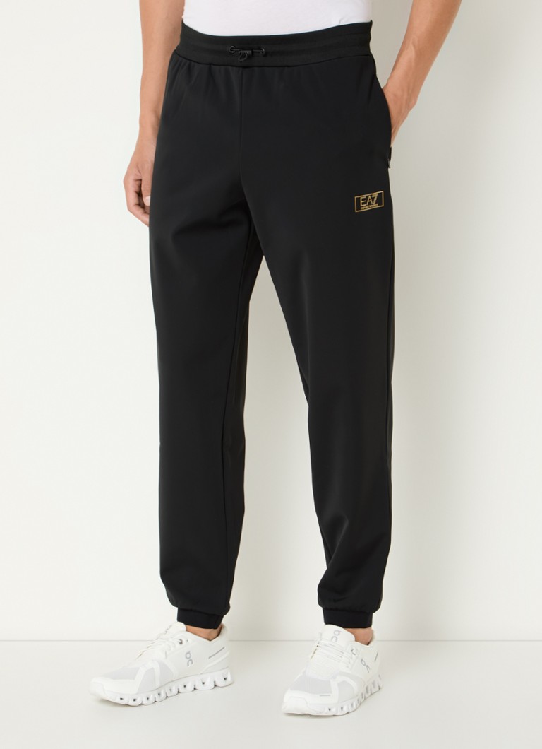 Pantaloni jogging slim fit cu logo Emporio Armani