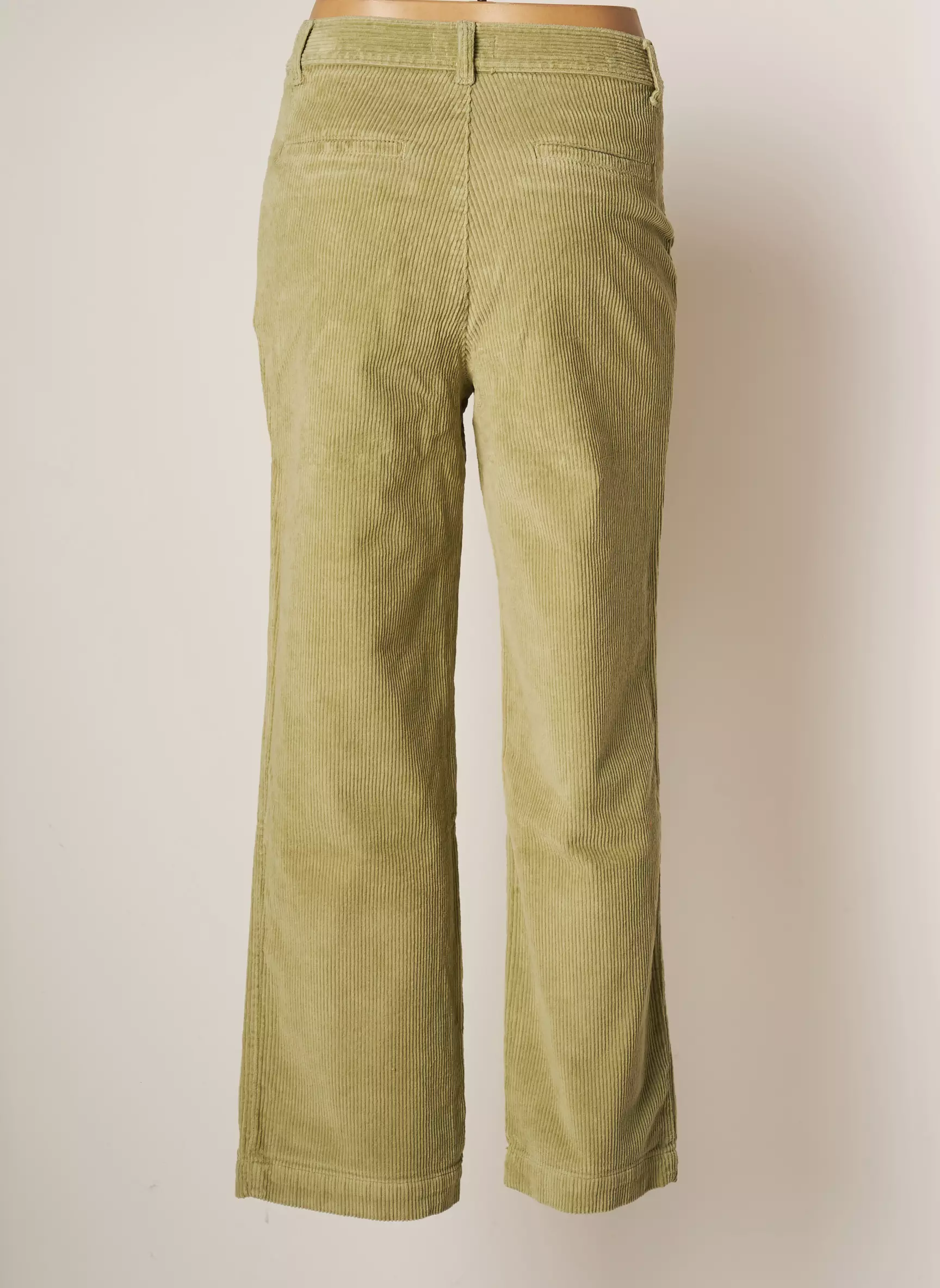 Maison Hotel Pantalons Flare Femme couleur vert