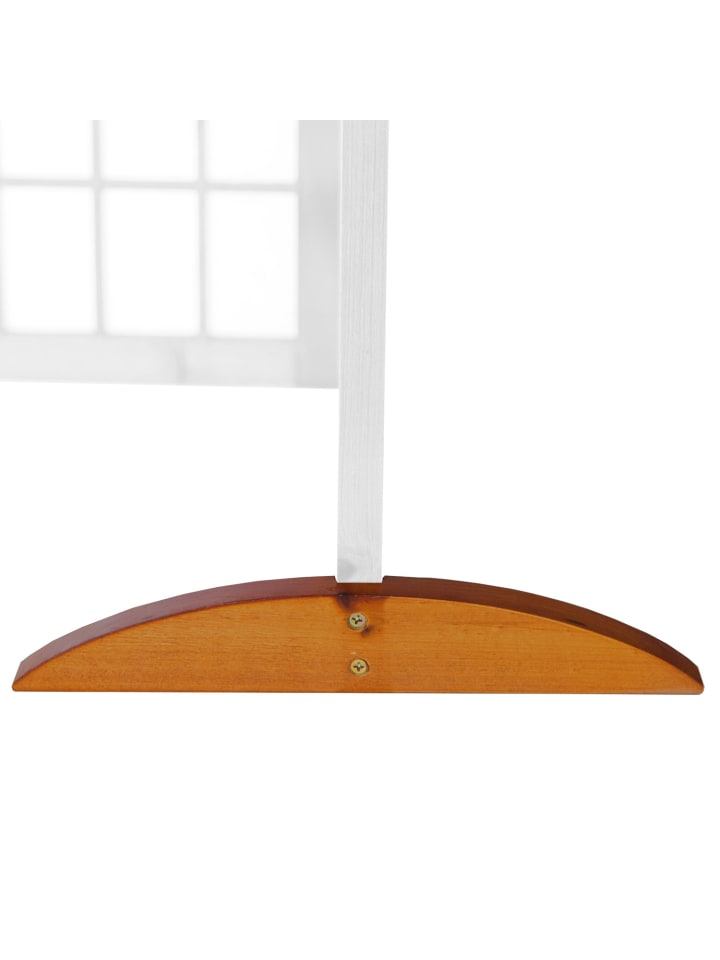 Homestyle4u Raumteiler Standfuß in Braun günstig kaufen onesize
