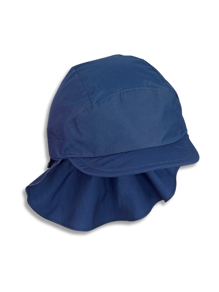 Sterntaler Schirmmütze mit Nackenschutz Basic in helles blau günstig kaufen