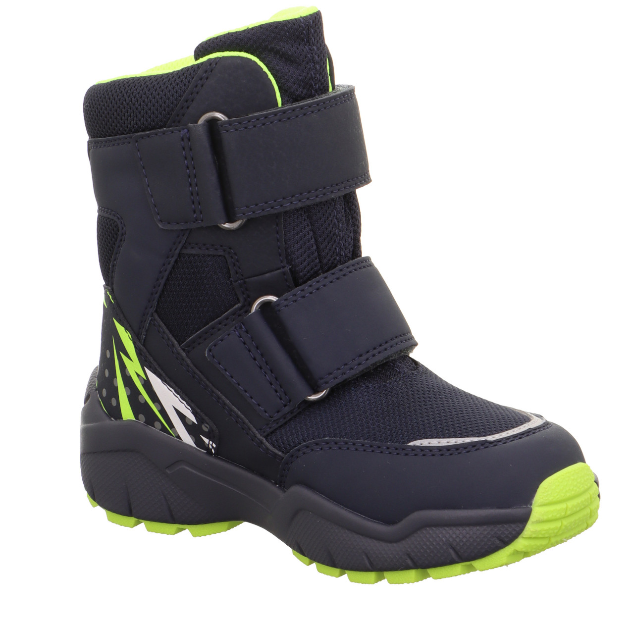 CULUSUK 2.0 - Blau/Gelb Boots mit Klettverschluss