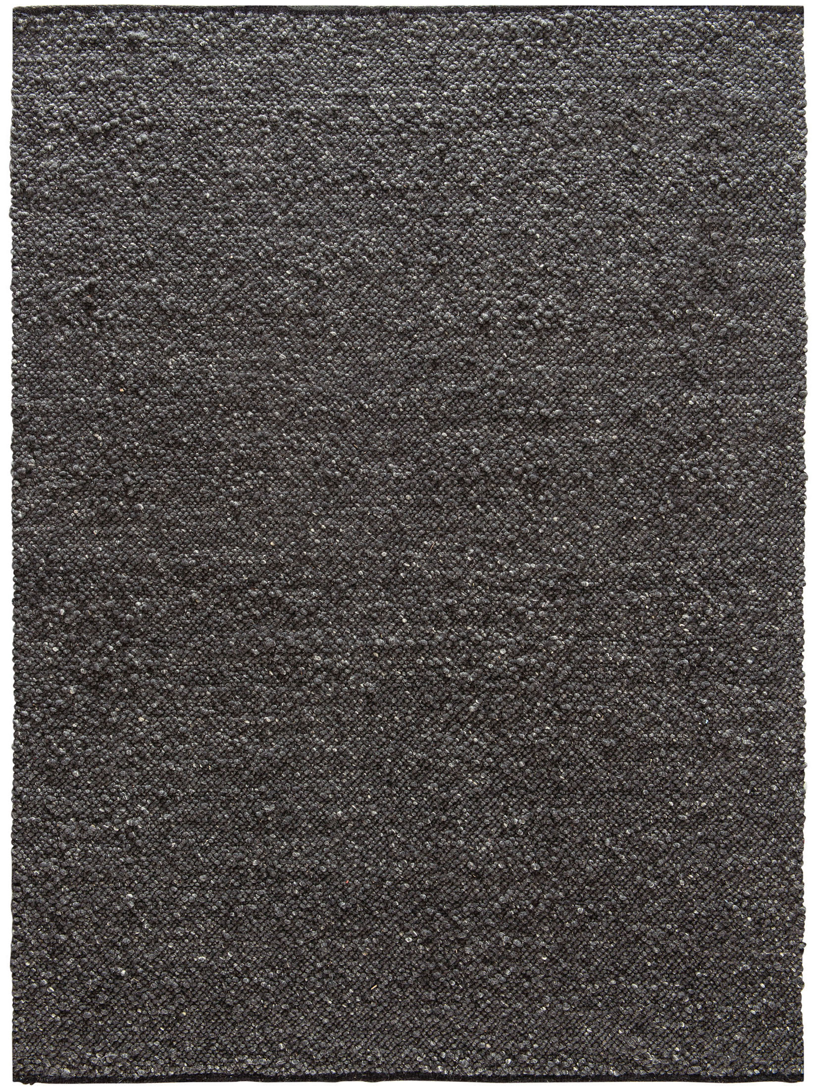 Borgholm Woll-Teppich, Black
