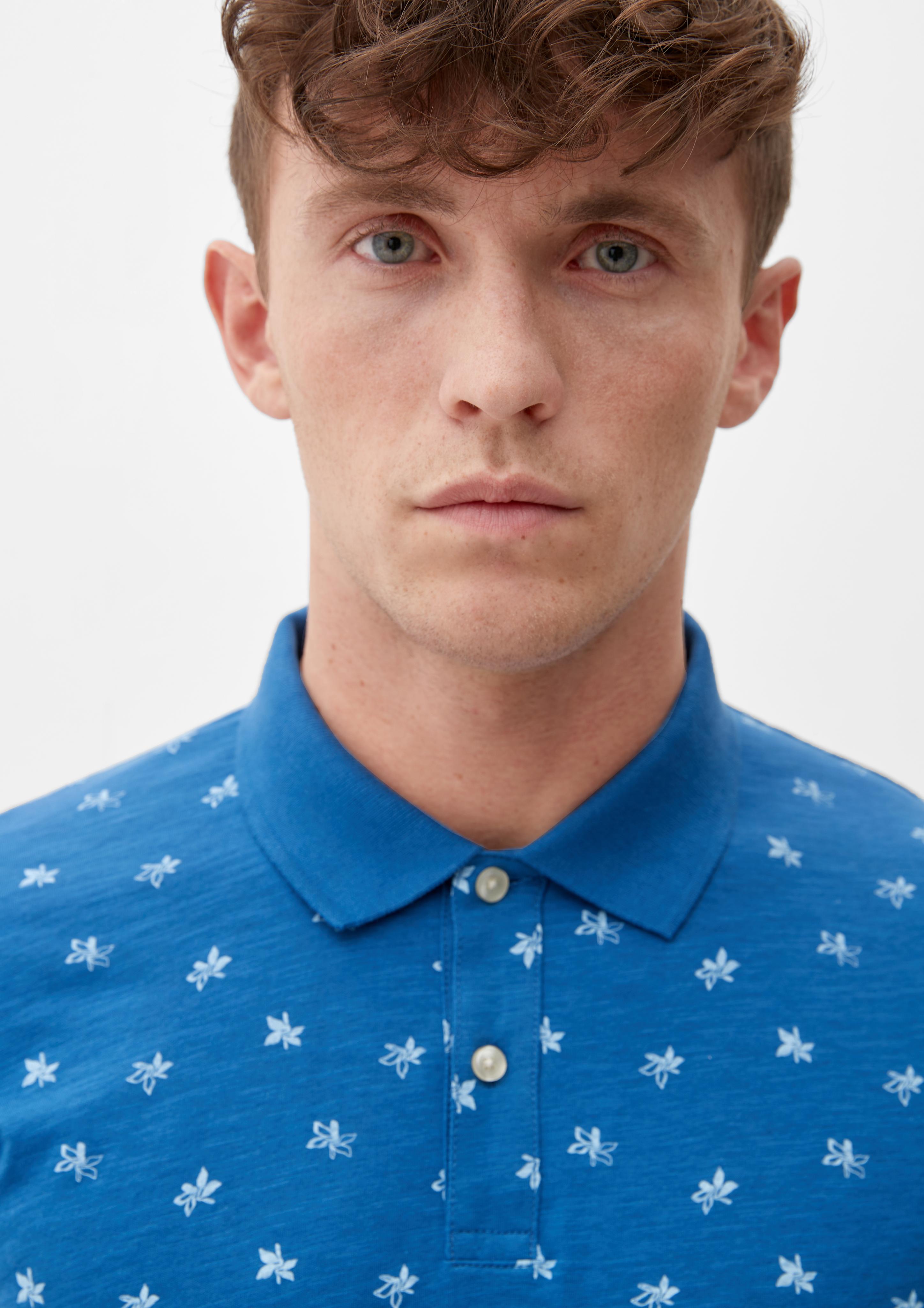 Poloshirt mit Allover-Print  2131471-54A1