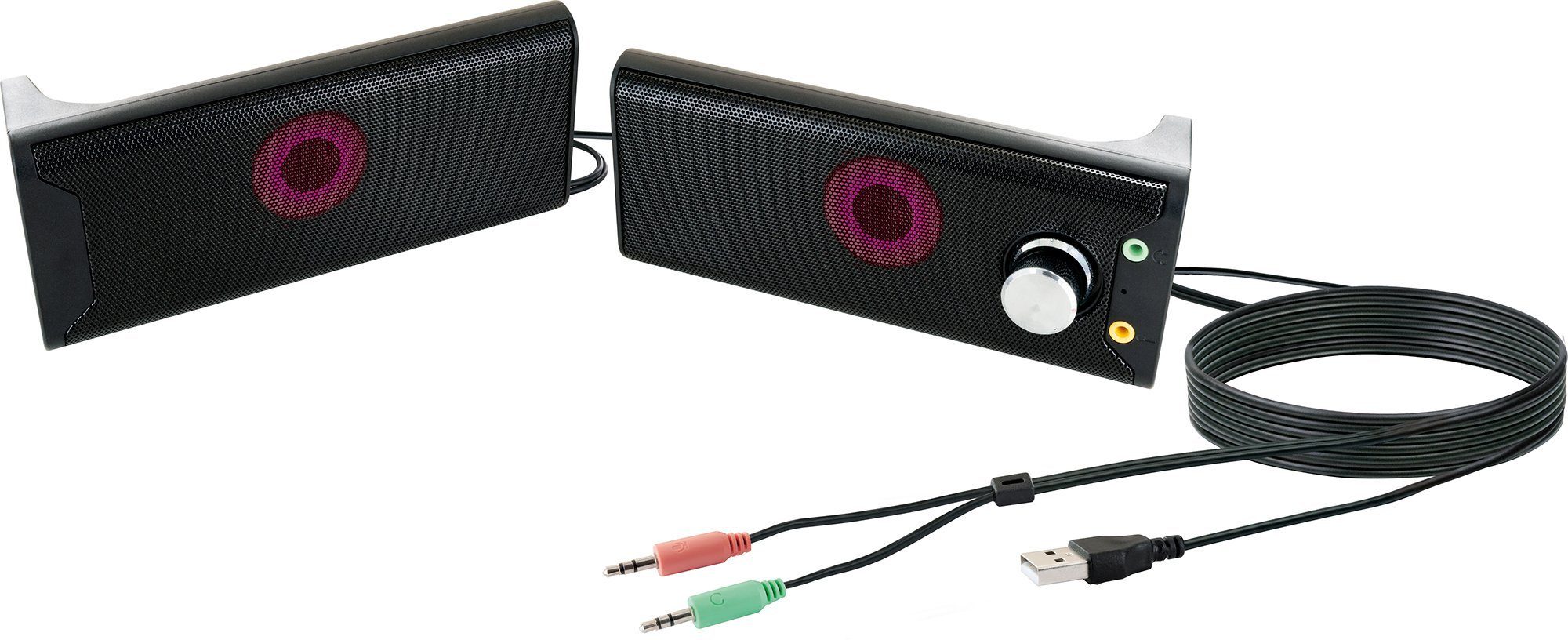 Schwaiger BSB23 Soundbar (AUX, Bluetooth, 6 W, teilbar)