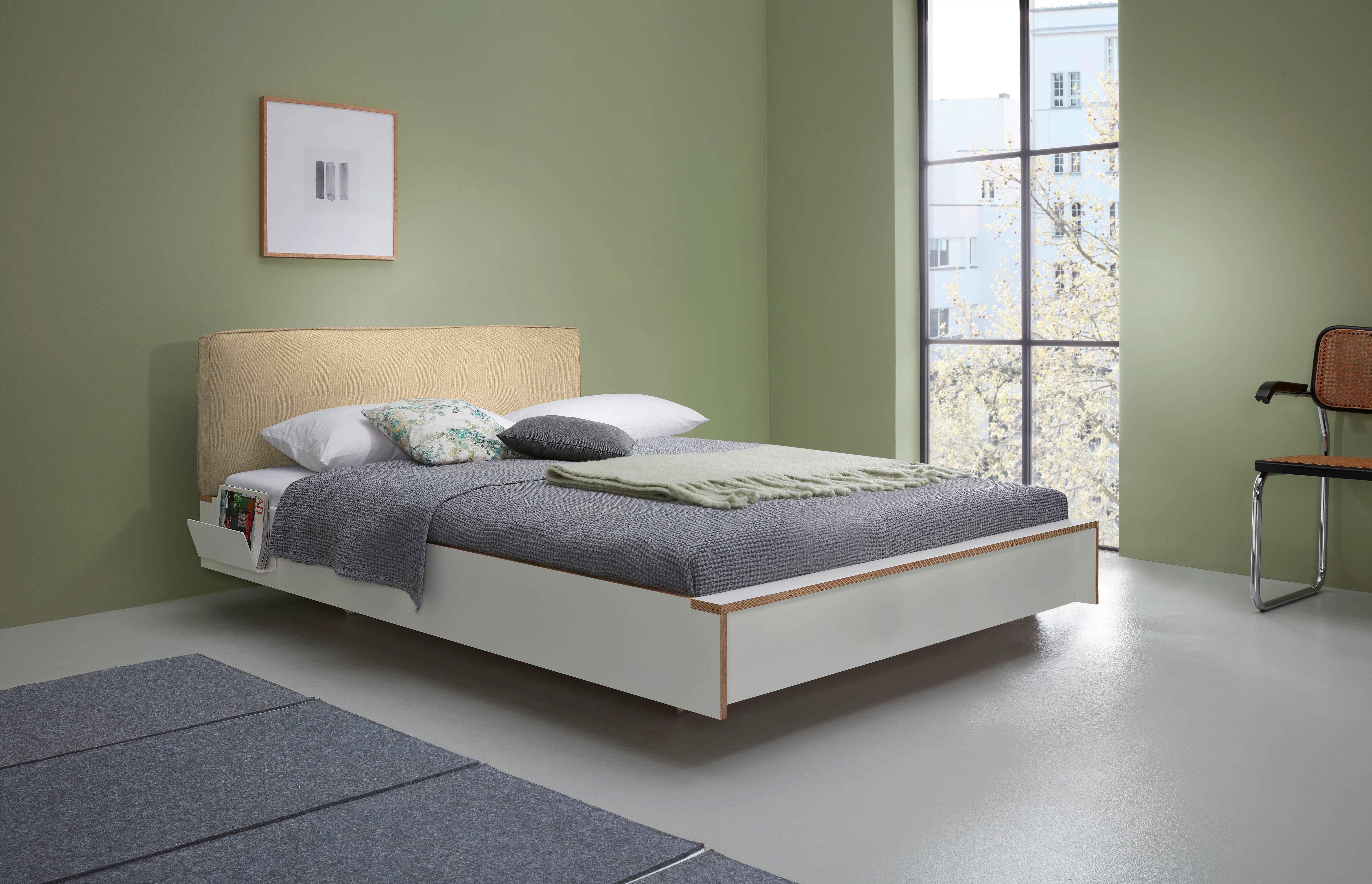 Müller SMALL LIVING Kopfteil FLAI Polsterkopfteil, hervorragende Ergänzung für Doppelbett FLAI, ohne Kopfteil