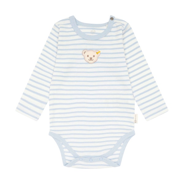 Body langarm GOTS, hellblau