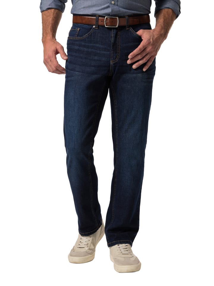 Boston Park Jeanshose in dark blue denim günstig kaufen