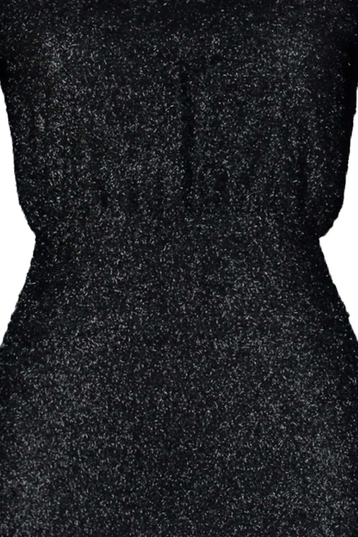 Trendyol Collection  Schwarzes, detailliertes gestricktes elegantes Abendkleid am Rücken TPRAW23EL00208