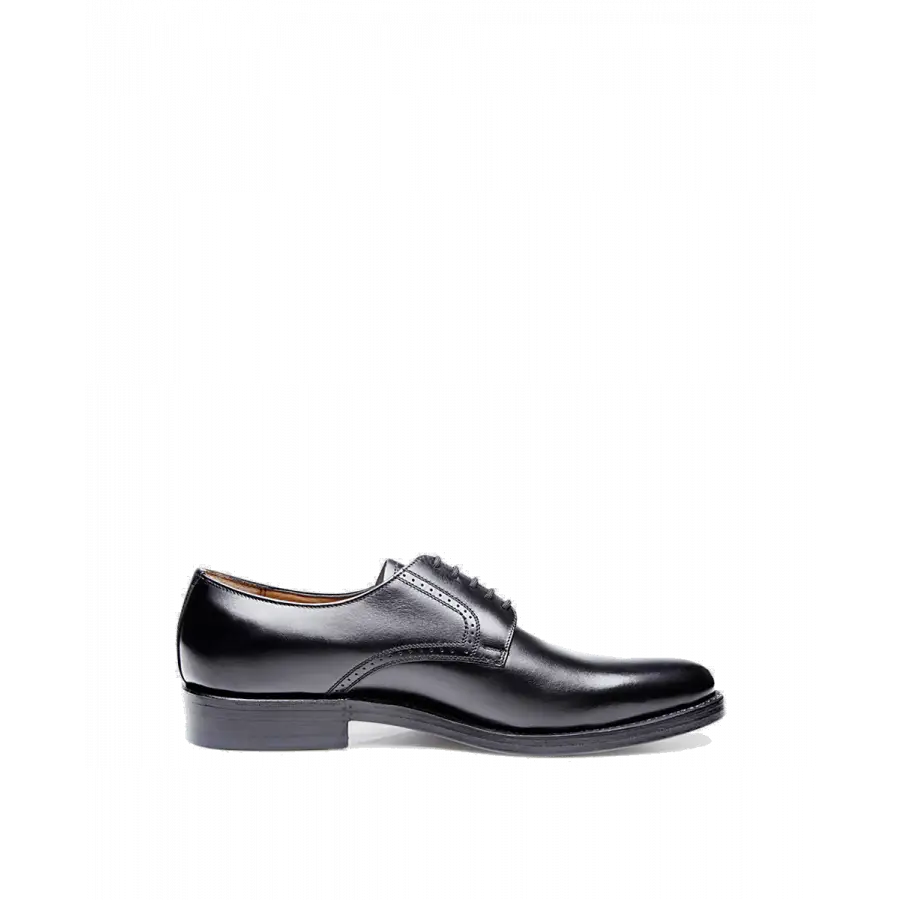 Heinrich Dinkelacker - Businessschuhe Derby MILANO PLAIN BC Kalbsleder - schwarz