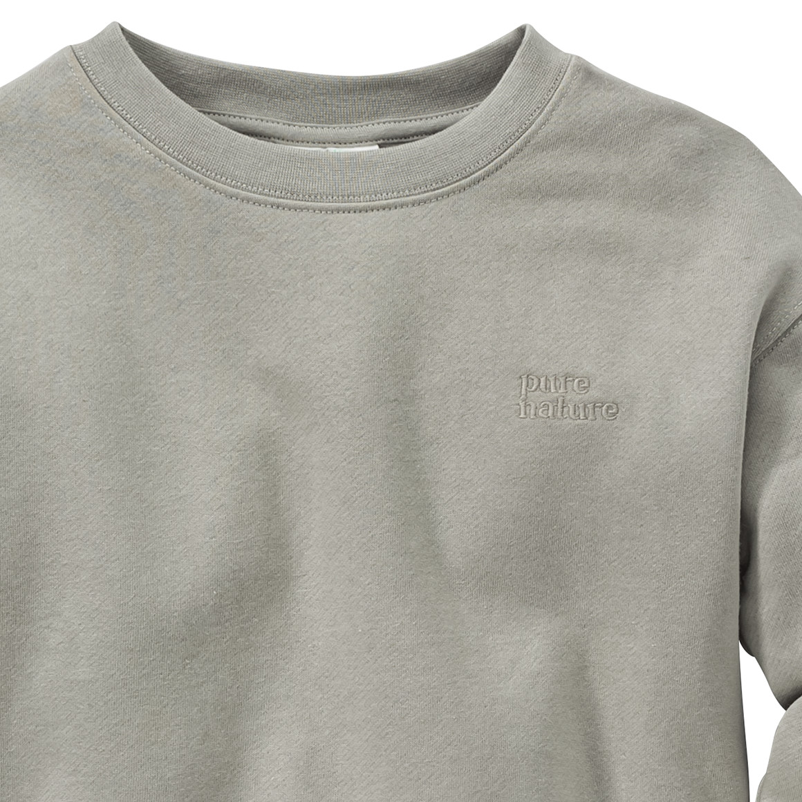 Kinder Sweatshirt mit kleiner Stickerei