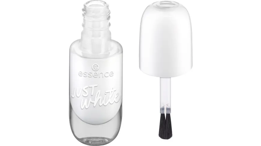 essence Nagellack gel nail 8 ml 33 - JUST WHITE