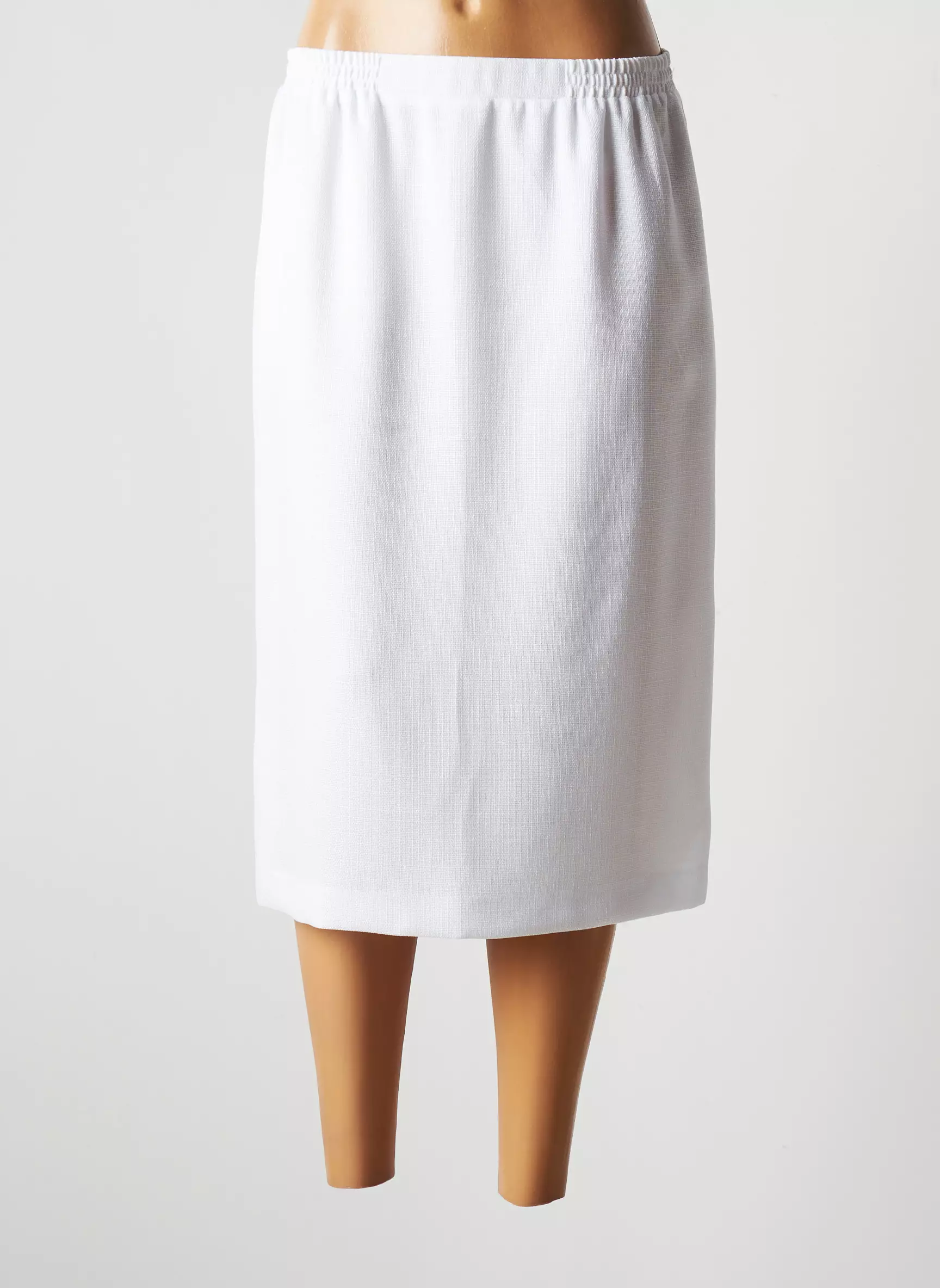 Sommermann Jupes Mi Longues Femme couleur blanc