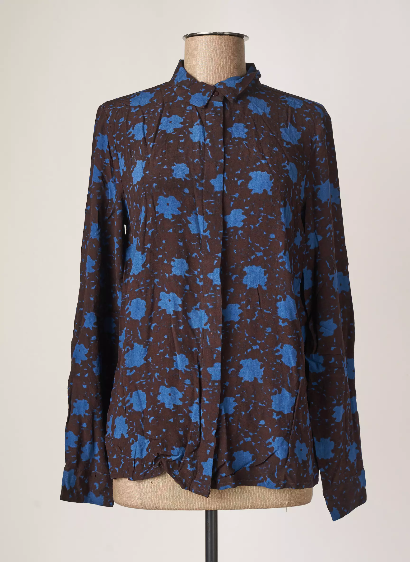 Ichi Chemisiers Femme couleur bleu