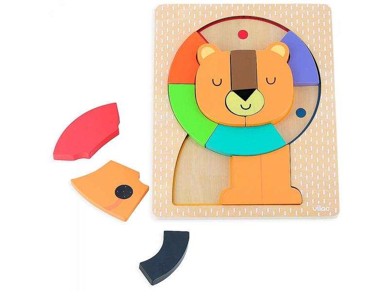 Puzzle d'encastrement en volume lion Andy Westface