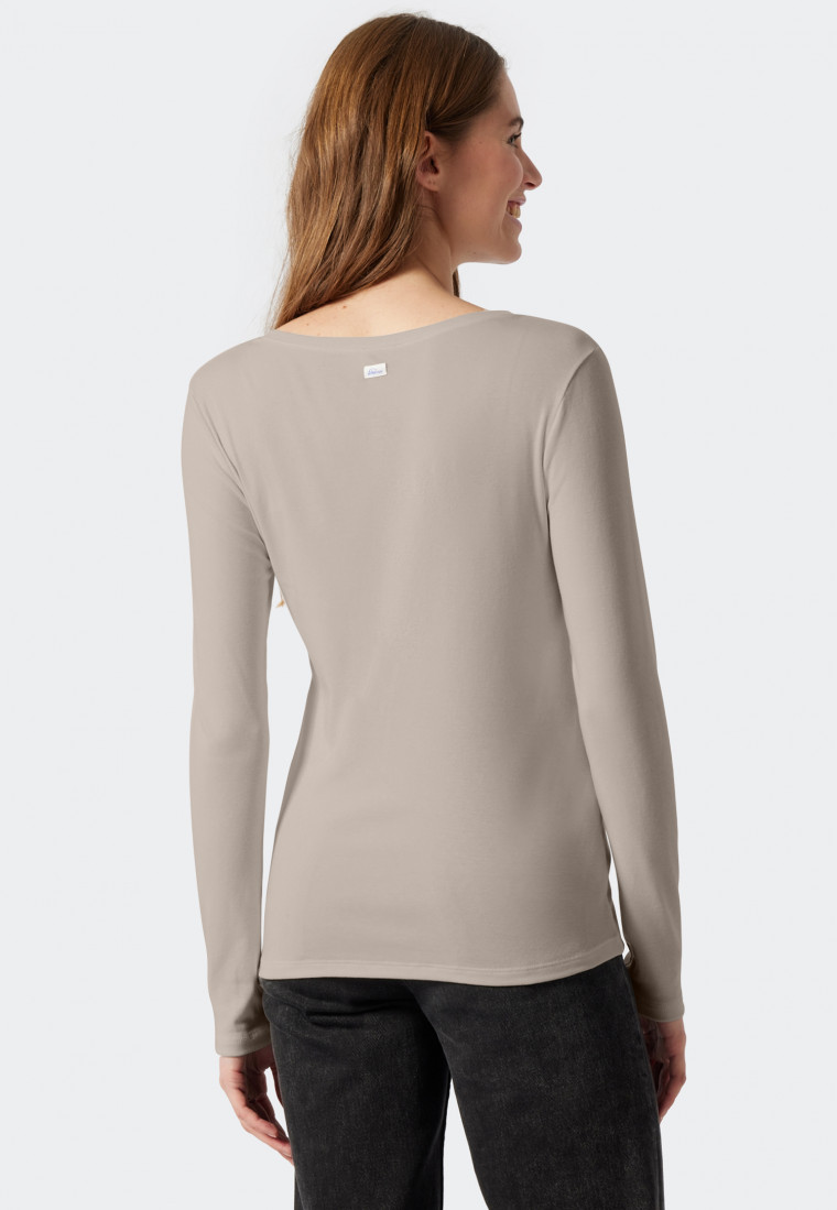 Shirt langarm beige - Revival Martina