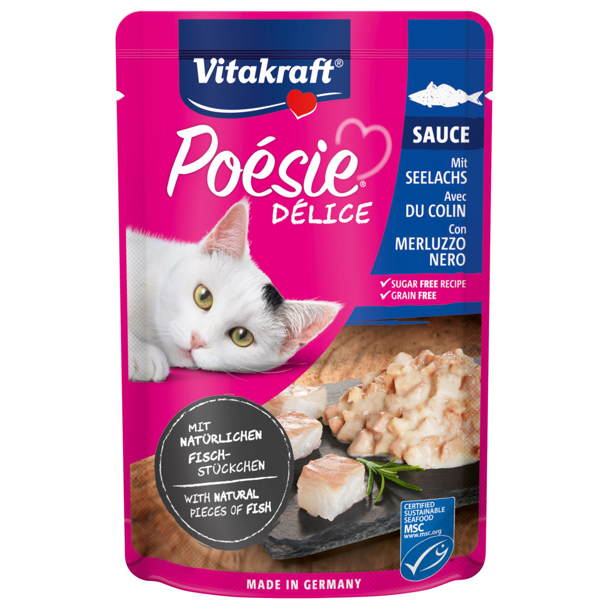 Vitakraft Poésie Délice & Seelachs günstig kaufen