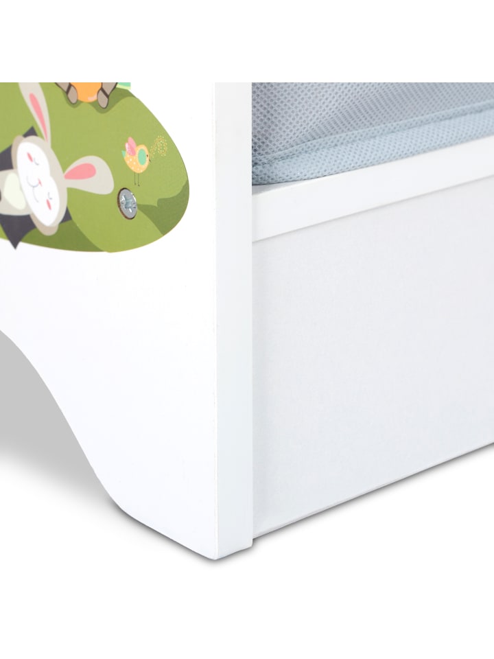 relaxdays Kinderregal Tiere in Bunt - (B)71 x (H)74 x (T)23 cm günstig kaufen onesize