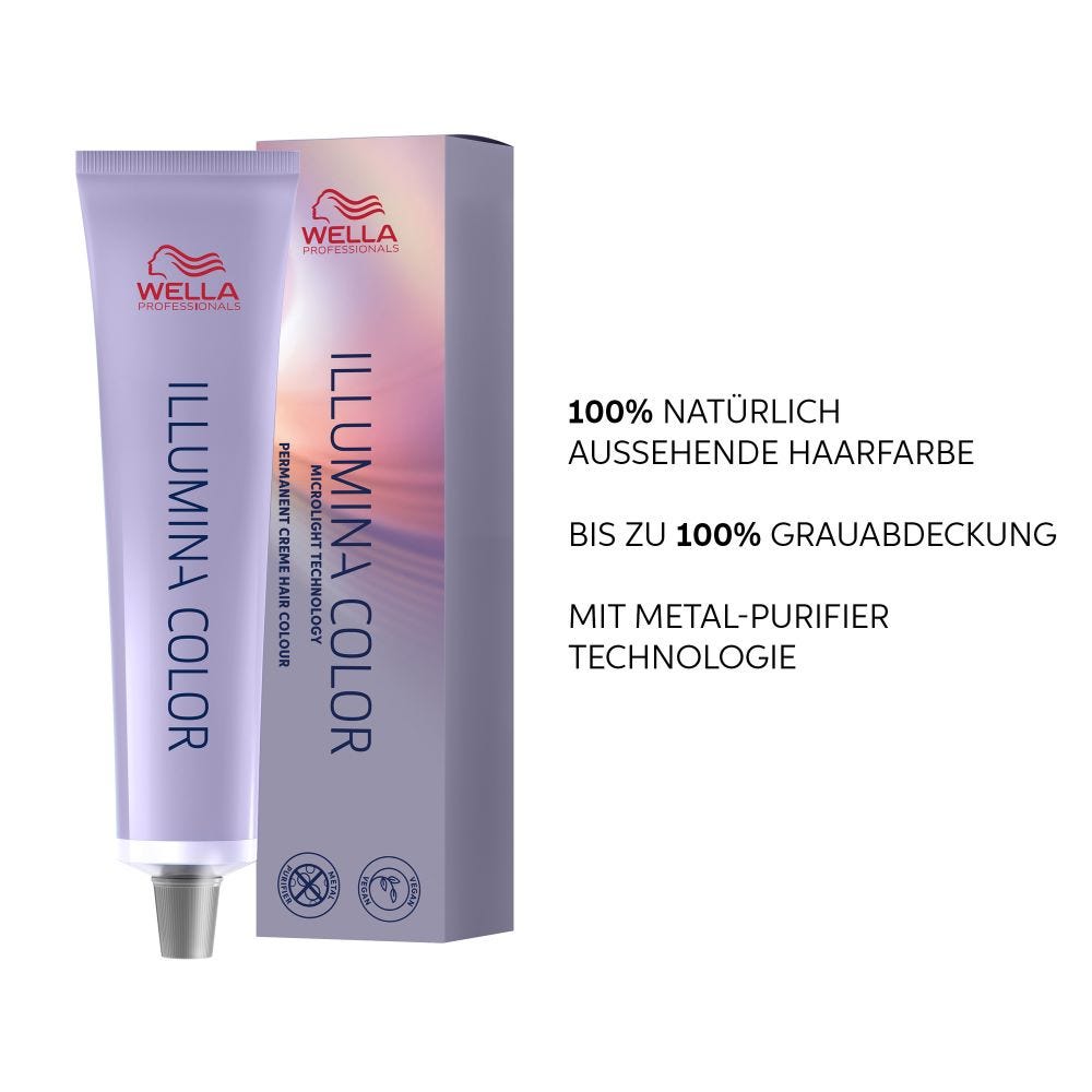 Wella Illumina 7/31 mittelblond gold-asch 60 ml