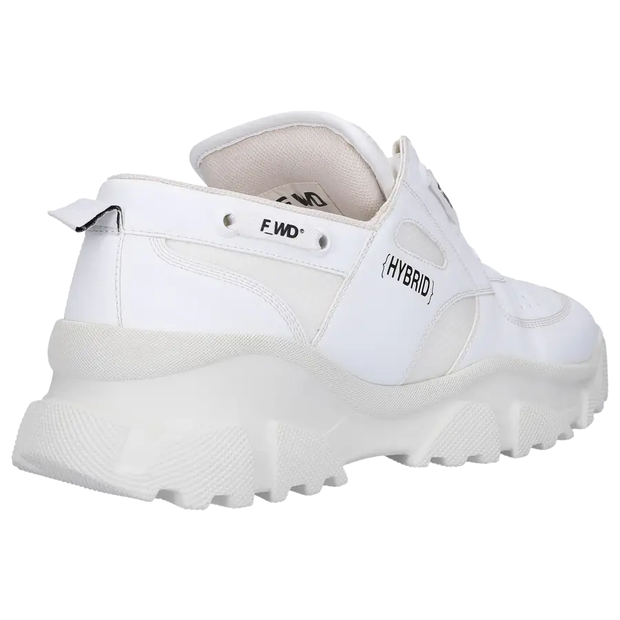 F_WD - Sneaker low UMAYLA Econappa Logo weiß - weiß