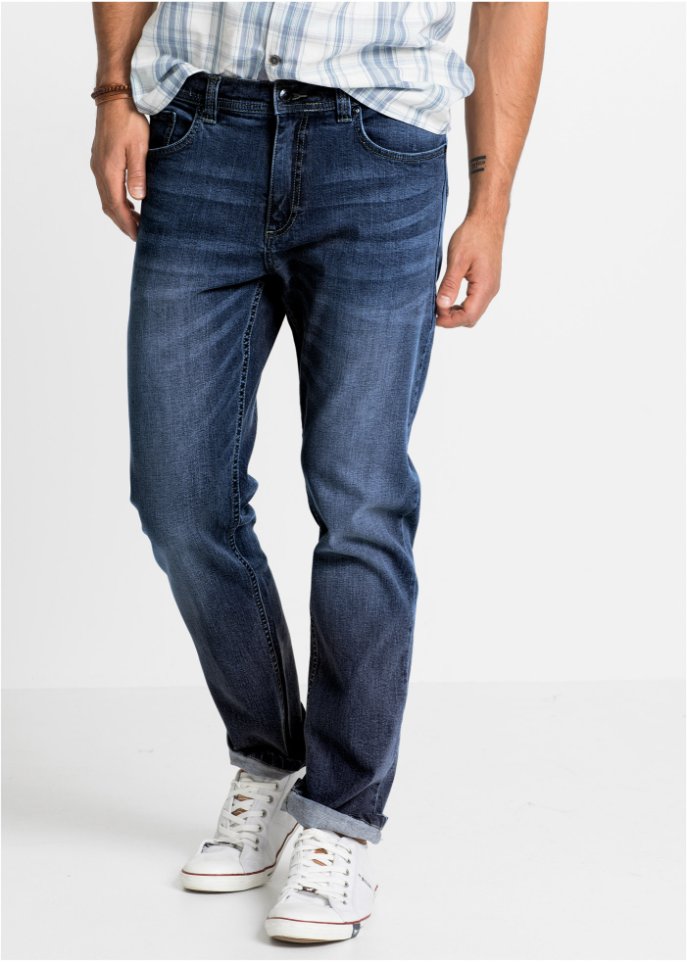 Regular Fit Stretch-Jeans, Straight
