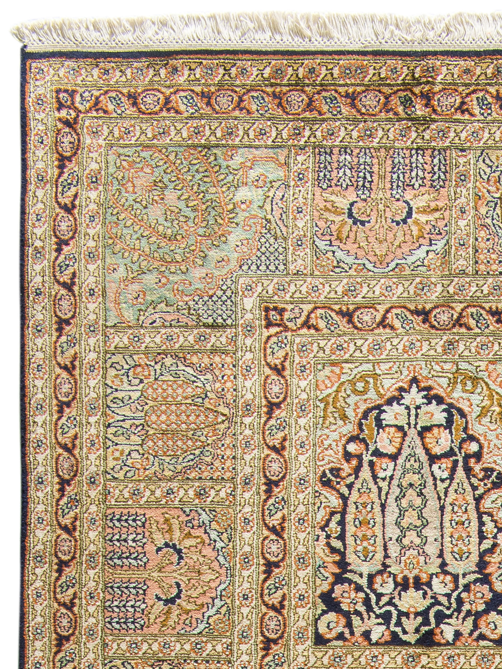 Kaschmir Seide 18/18 ca. 201 x 307 cm, Unikat / Einzelstück