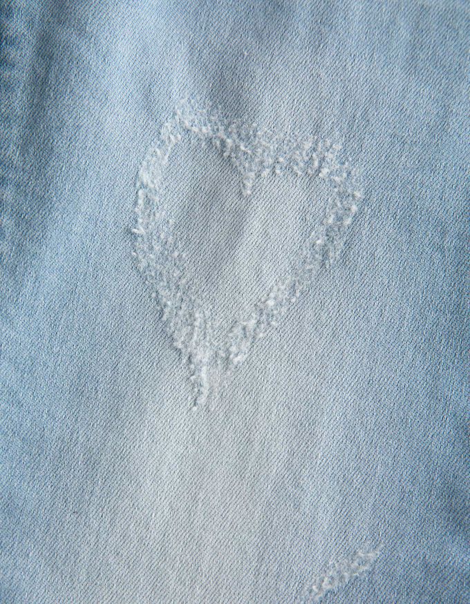 Jeans - Ausbrenner-Effekt