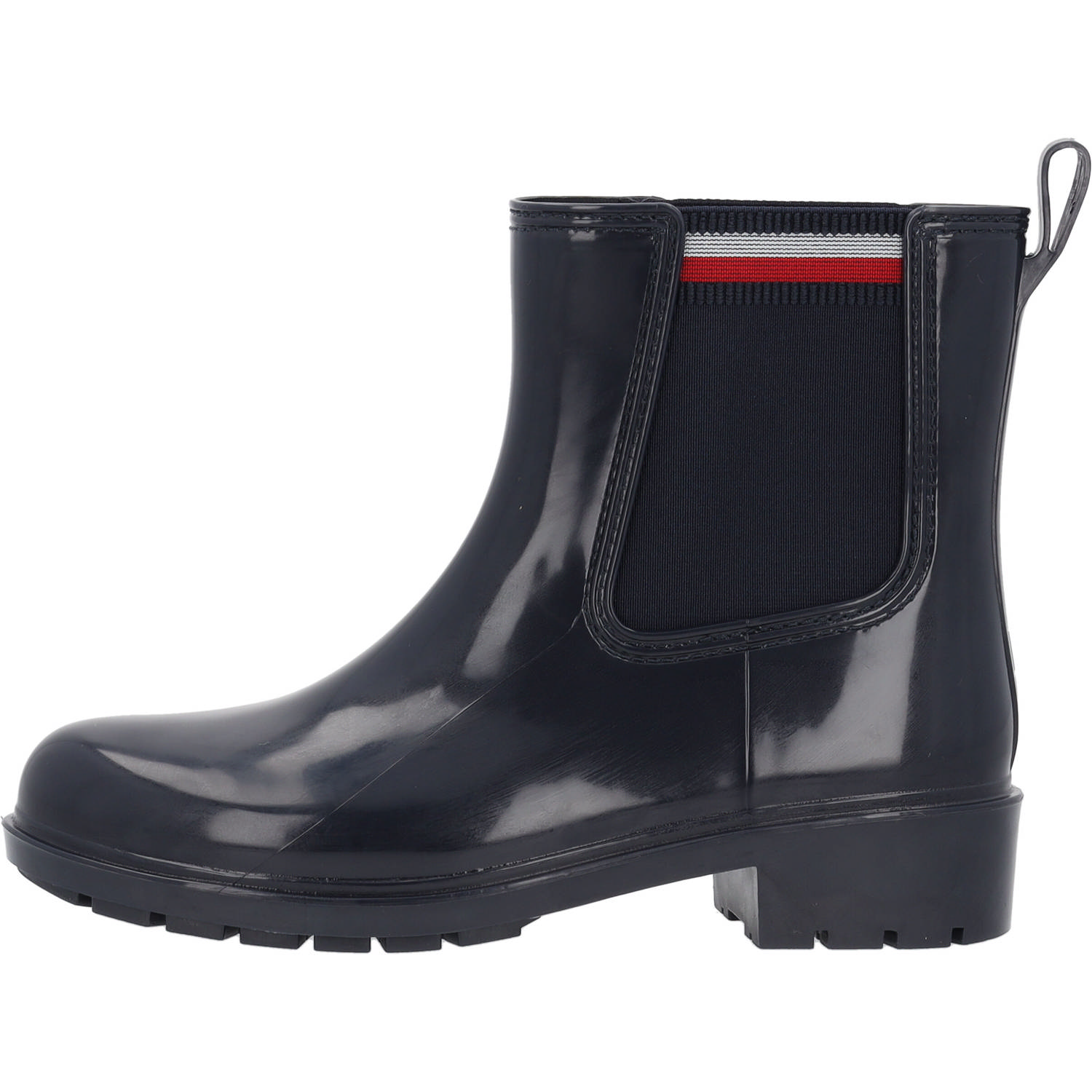 Tommy Hilfiger FW0FW07473, Gummistiefel, Damen, Dunkelblau