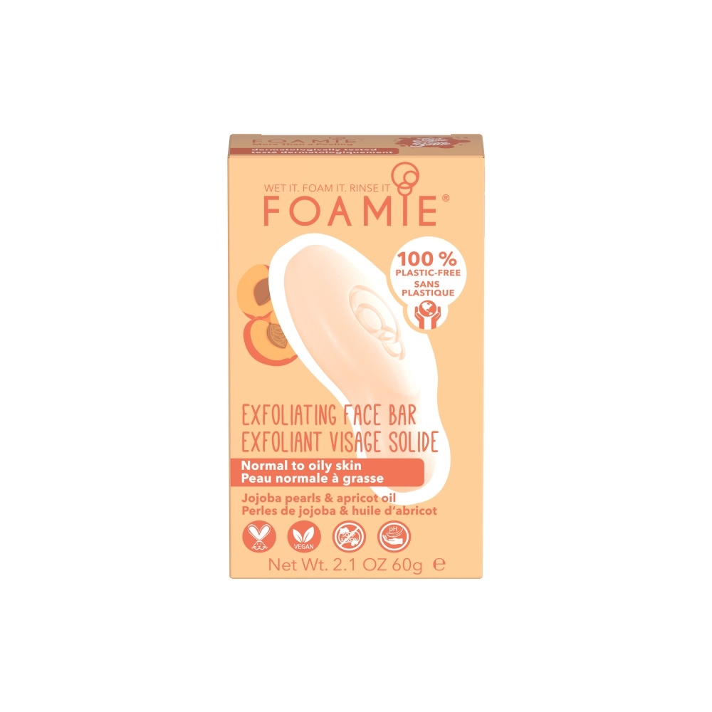 Foamie Exfoliant visage solide - More Than A Peeling Exfoliant solide visage