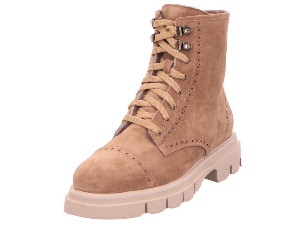 LUCA GROSSI Schnür-Stiefeletten braun F042T