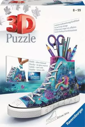 3D Puzzle Sneaker Bezaubernde Meerjungfrauen