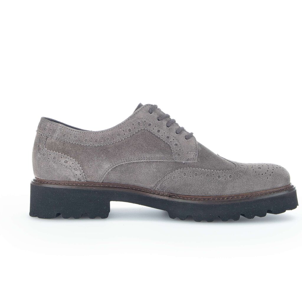 Gabor fashion Schnürschuh grau