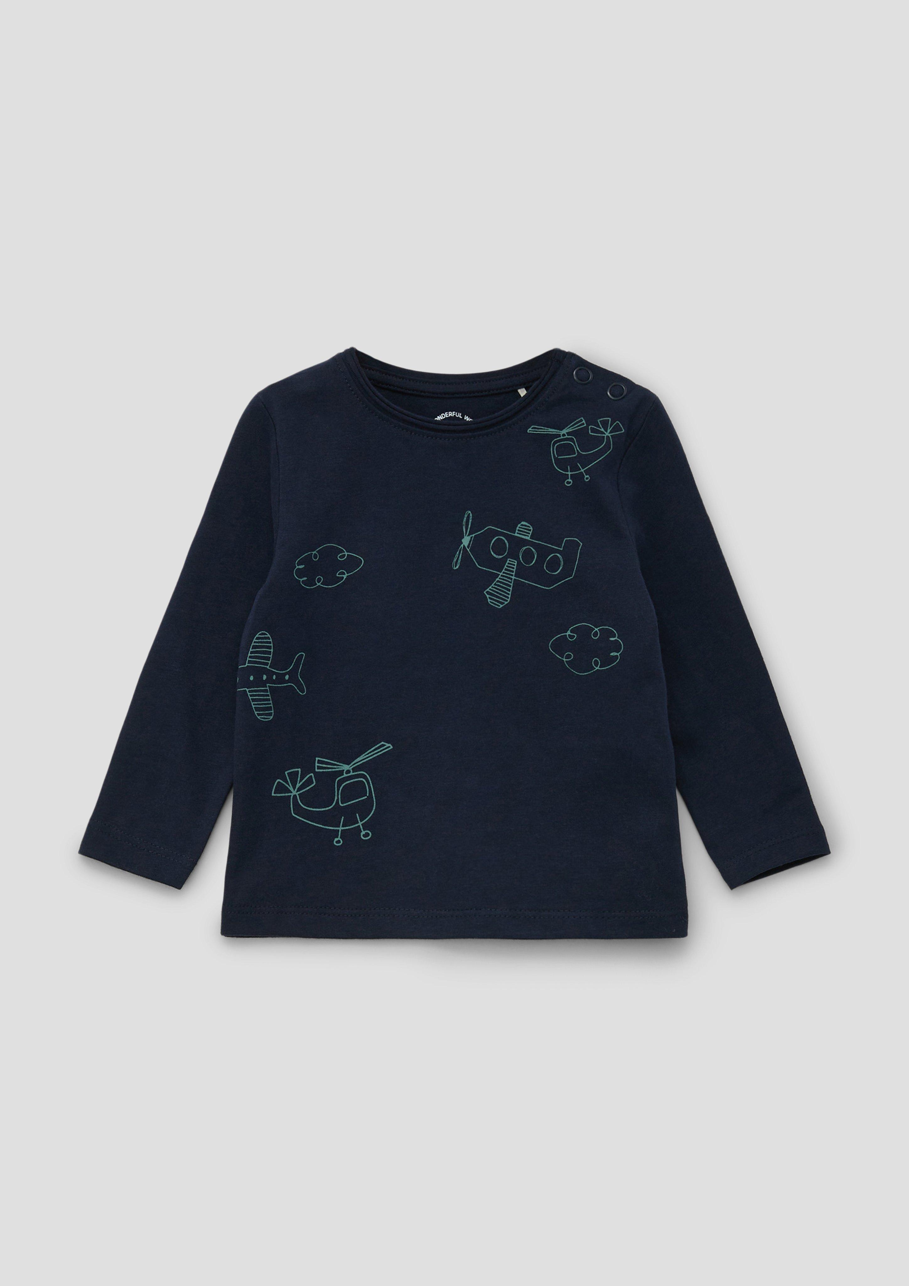 Longsleeve mit Frontprint  2133930-5952