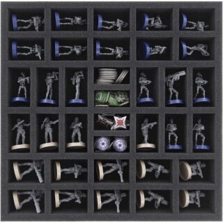 Feldherr Schaumstoff-Set für Star Wars: Legion Klonkriege - Grundspielbox