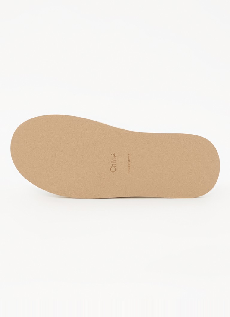 Adidași din pânză cu logo Chloé Mila